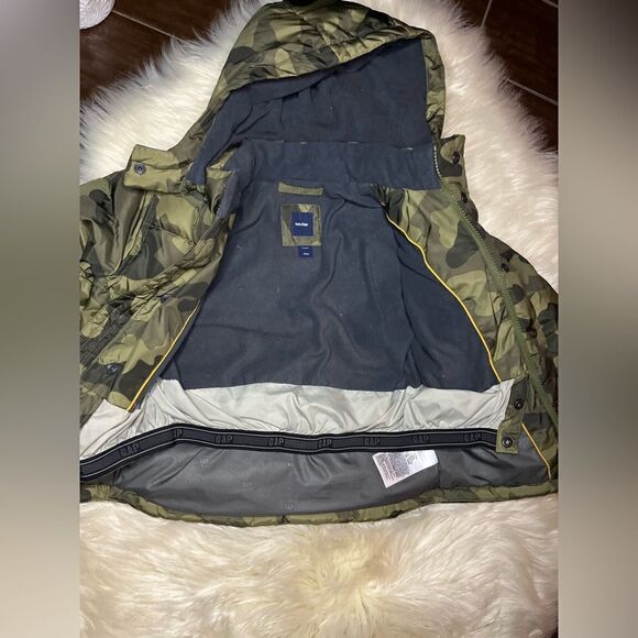 Baby Gap PrimaLoft Luxe camo classic puffer jacket sz 4 - Picture 5 of 5